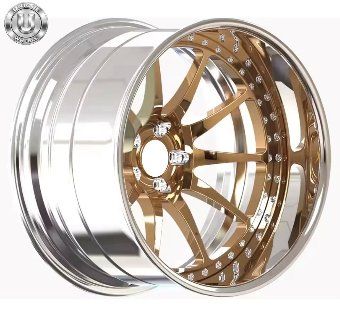 20” Forged 2 Piece Design 8 main gallery image